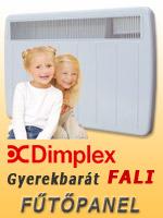 Dimplex gyerekbarát fűtőpanel