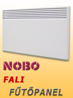 NOBO fűtőpanel - elektromos radiátor